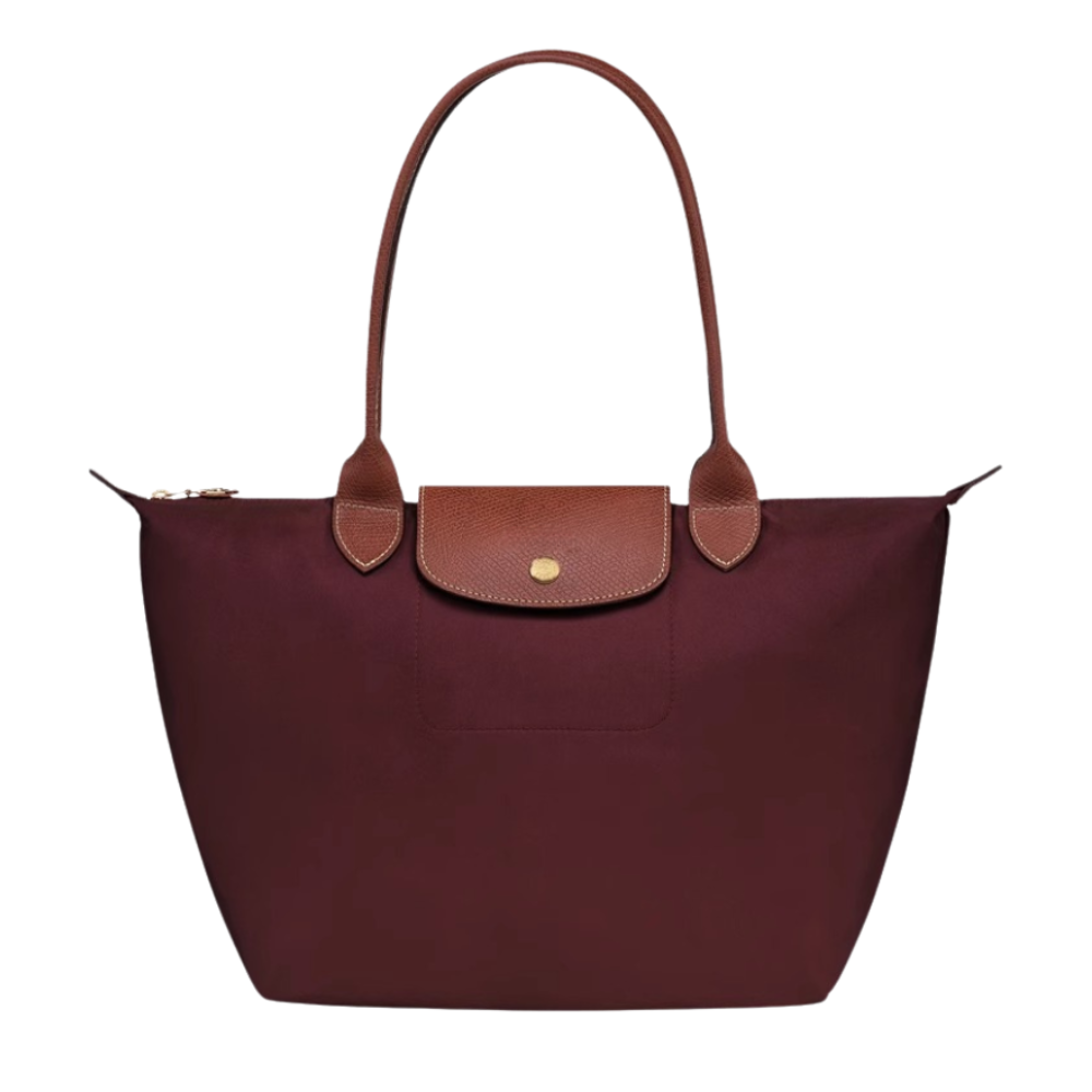 Longchamp Le Pliage Tote Bag – Classic Foldable Nylon Shoulder Bag for Women