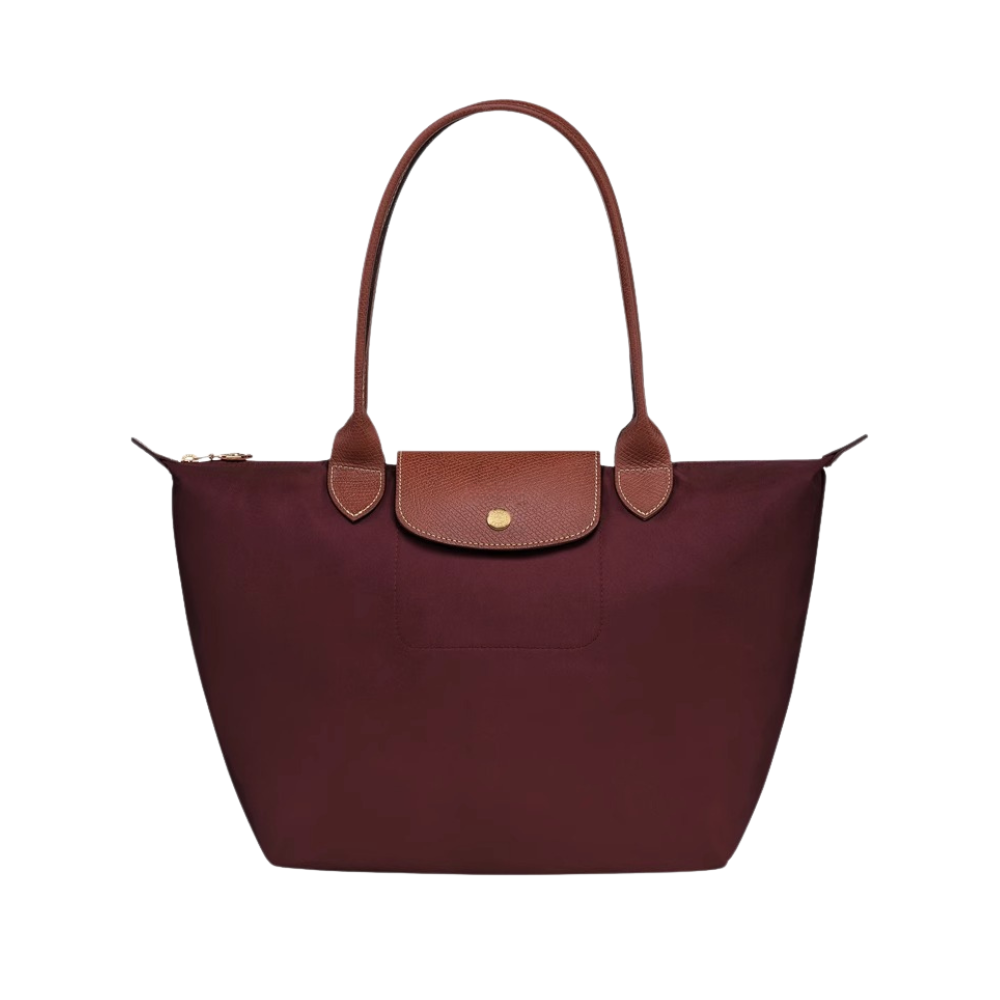 Longchamp Le Pliage Tote Bag – Classic Foldable Nylon Shoulder Bag for Women
