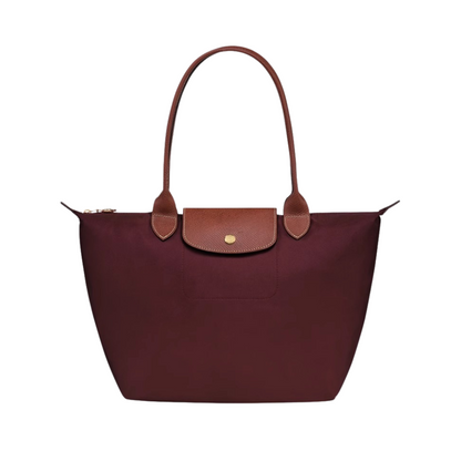 Longchamp Le Pliage Tote Bag – Classic Foldable Nylon Shoulder Bag for Women
