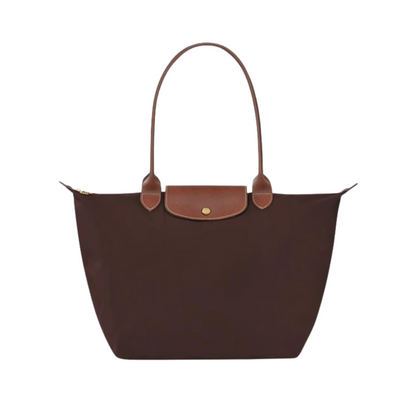 Longchamp Le Pliage Tote Bag – Classic Foldable Nylon Shoulder Bag for Women