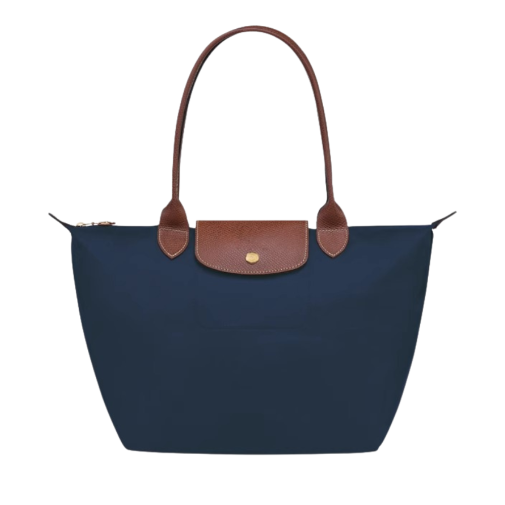 Longchamp Le Pliage Tote Bag – Classic Foldable Nylon Shoulder Bag for Women