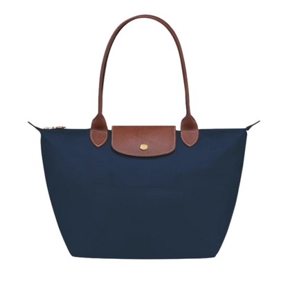 Longchamp Le Pliage Tote Bag – Classic Foldable Nylon Shoulder Bag for Women