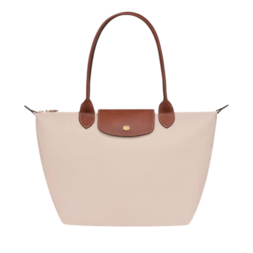 Longchamp Le Pliage Tote Bag – Classic Foldable Nylon Shoulder Bag for Women